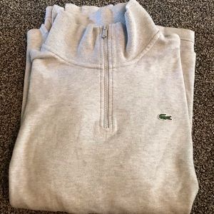 LACOSTE half-zip men’s pullover